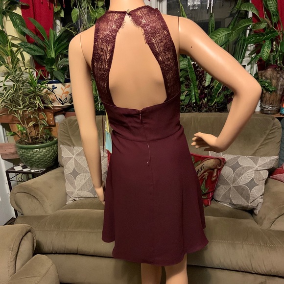 Burgundy Dress - Picture 3 of 5